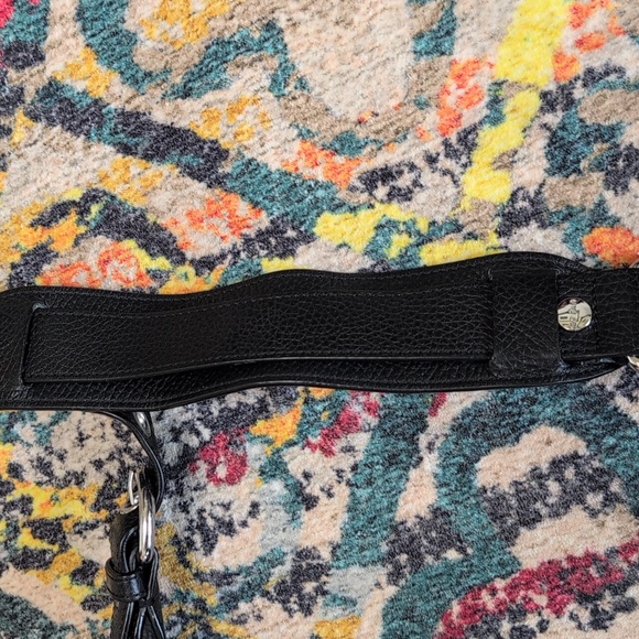 By Far Black Pebbled Leather Shoulder Bag - Picture 6 of 10